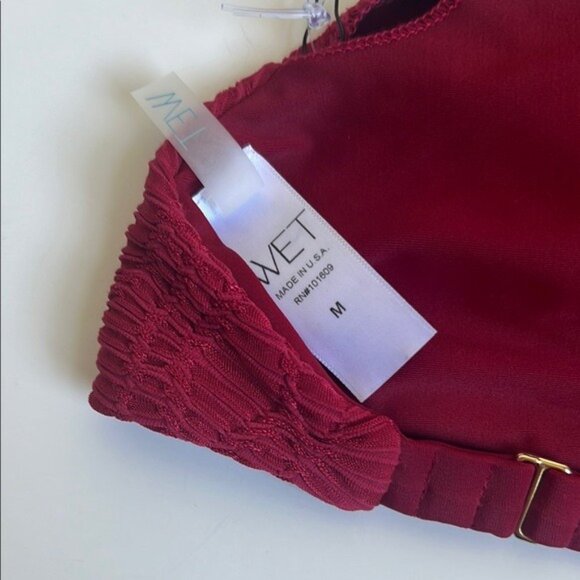 NWT WET SWIMWEAR Copacabana Celine Bikini Top - M - Picture 5 of 6